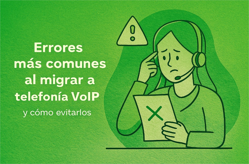 Errores más comunes al migrar a telefonía VoIP y cómo evitarlos